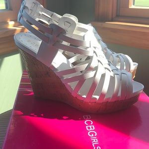Wedge BCBG heels